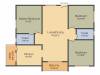 Gomati Iris (3BHK+2T (1,310 sq ft) 1310 sq ft)