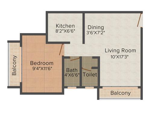 Sambhav Vama (1BHK+1T (740 sq ft) 740 sq ft) Sambhav Vama (1BHK+1T (740 sq ft) 740 sq ft)