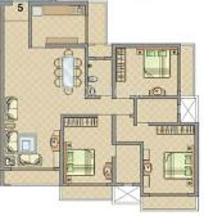 Ravechi La Vista (3BHK+3T (1,780 sq ft) 1780 sq ft)