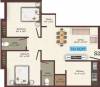KVR Akshaya (2BHK+2T (724 sq ft) + Pooja Room 724 sq ft)