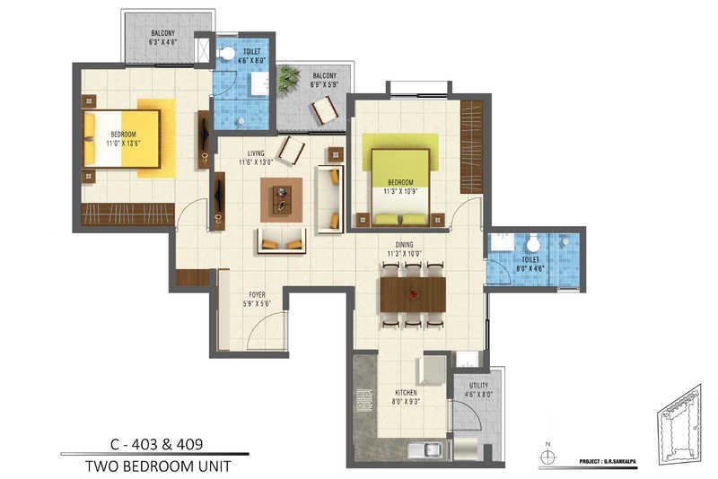 sankalpa Floor Plan Floor Plan