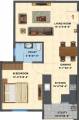 Saiven Saiven Siesta (1BHK+1T (650 sq ft) 650 sq ft)
