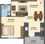 Saiven Saiven Siesta (1BHK+1T (580 sq ft) 580 sq ft)