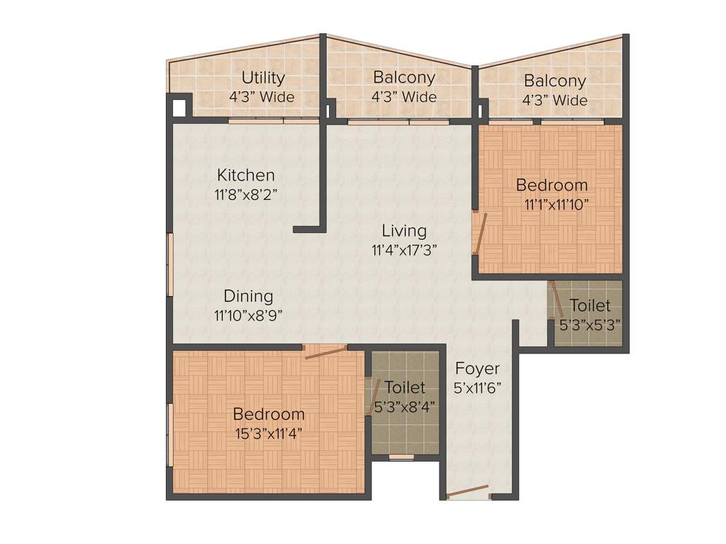 Thiru Thirumargadarshi Enclave (2BHK+2T (1,330 sq ft) 1330 sq ft)