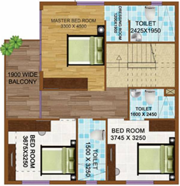 Macwel Ushali Villa (5BHK+5T (2,209 sq ft) + Servant Room 2209 sq ft)