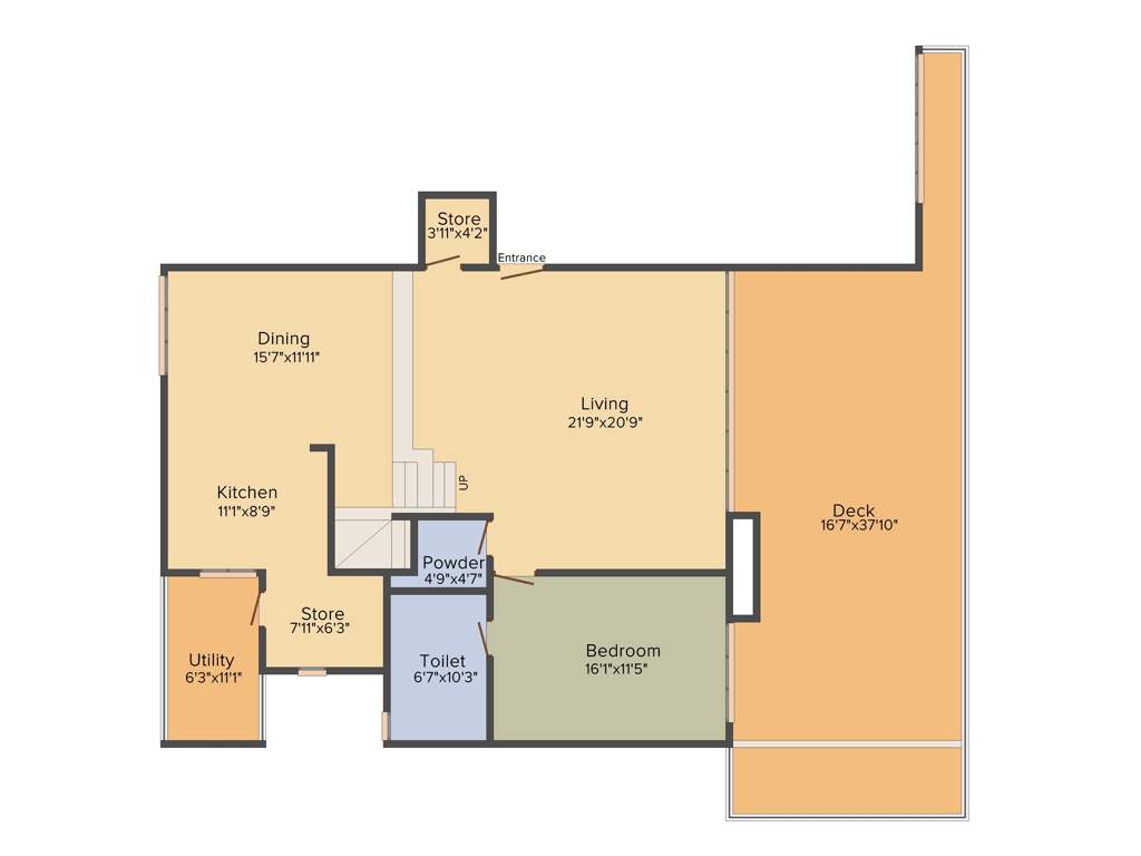 Mohar Luxe Towers (3BHK+3T (1,650 sq ft) 1650 sq ft)