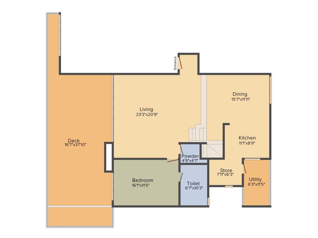Mohar Luxe Towers (3BHK+3T (1,652 sq ft) 1652 sq ft)