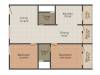 KV Orchids (2BHK+2T (1,250 sq ft) 1250 sq ft)