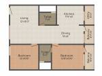 KV Orchids (2BHK+2T (1,250 sq ft) 1250 sq ft)