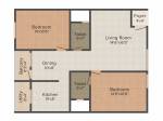 KV Orchids (2BHK+2T (1,185 sq ft) 1185 sq ft)
