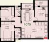 Matha Kateel Residency (2BHK+2T (1,070 sq ft) 1070 sq ft)