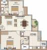 Ahad Meadows (2BHK+2T (1,055 sq ft) 1055 sq ft)