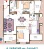 Mehta Rajeshwari Dwellines (2BHK+2T (1,408 sq ft) 1408 sq ft)
