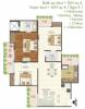 Arihant Arden (3BHK+2T (1,455 sq ft) 1455 sq ft)