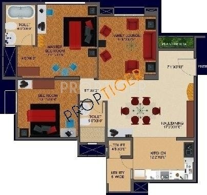 DivyaSree Elan (3BHK+3T (1,067 sq ft) 1067 sq ft)