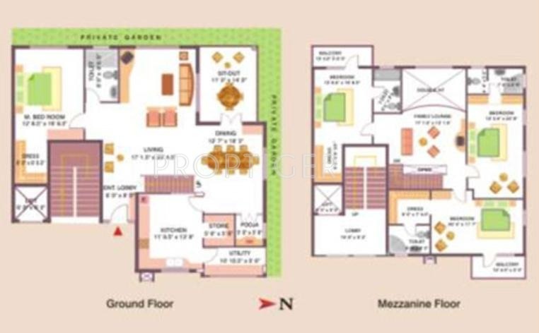 Mehta Rajeshwari Palace (4BHK+4T (4,598 sq ft) 4598 sq ft)