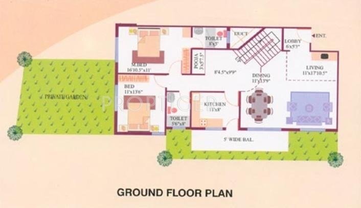 Mehta Rajeshwari Regency (4BHK+4T (3,201 sq ft)   Study Room 3201 sq ft)
