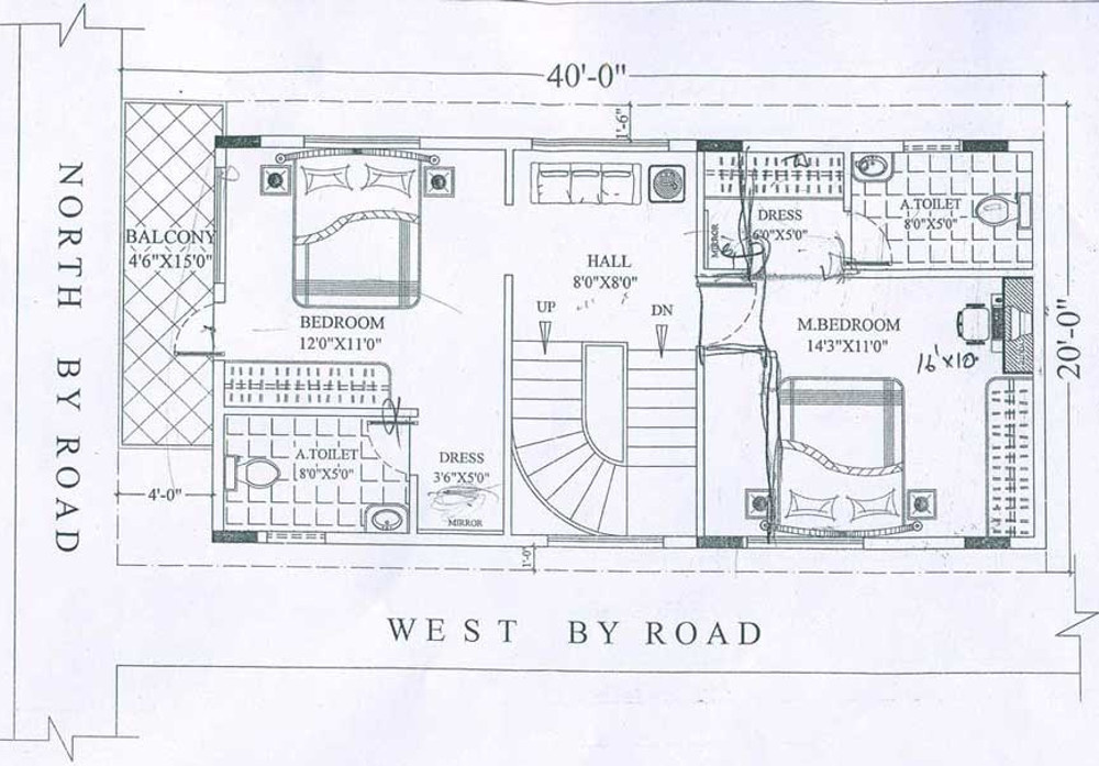 Shakthi Individual House (3BHK+3T (2,400 sq ft) + Pooja Room 2400 sq ft)