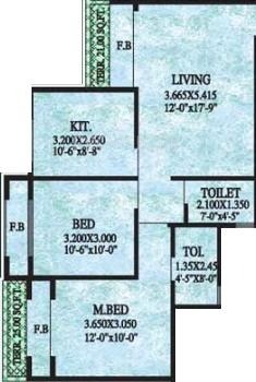 Sai Yashvasin (2BHK+2T (1,215 sq ft) 1215 sq ft)
