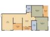 Prakruti Palladium (2BHK+2T (1,076 sq ft) 1076 sq ft)