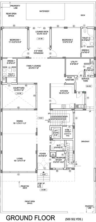 Wave The Villas (5BHK+5T (6,167 sq ft)   Study Room 6167 sq ft)