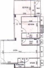 Saket Sadan (2BHK+2T (1,160 sq ft) 1160 sq ft)