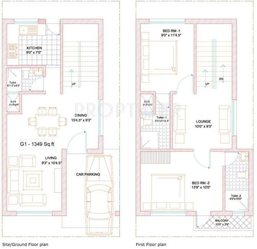 VGN Platina (2BHK+3T (1,349 sq ft) 1349 sq ft)