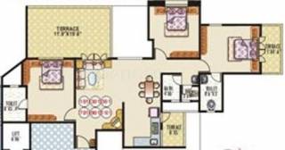 Mittal Sun Orbit (3BHK+3T (1,463 sq ft) 1463 sq ft) Mittal Sun Orbit (3BHK+3T (1,463 sq ft) 1463 sq ft)