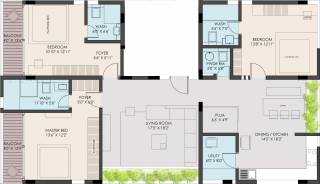 Vijaya Vijaya Jayanagar (3BHK+4T (2,030 sq ft) + Pooja Room 2030 sq ft)