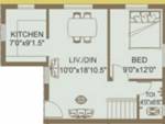 SRM Rudra (3BHK+3T (1,536 sq ft) 1536 sq ft) SRM Rudra (3BHK+3T (1,536 sq ft) 1536 sq ft)