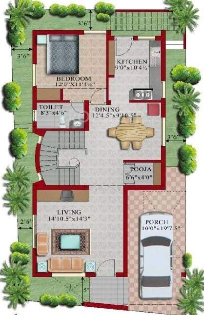 Mettupakkam MF Srivatsa (3BHK+3T (2,700 sq ft)   Pooja Room 2700 sq ft)