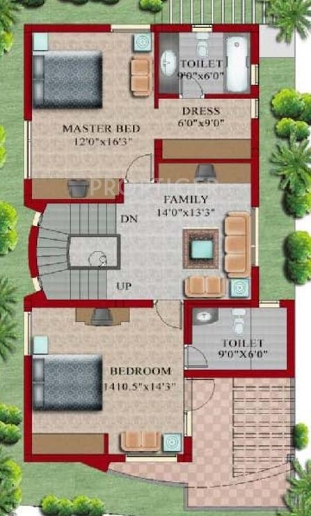 2700 sq ft 3 BHK 3T Villa for Sale in Mettupakkam MF Srivatsa ...