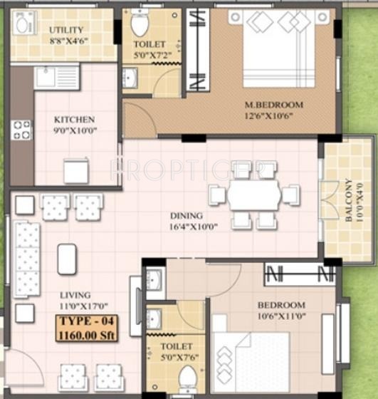 Chalukya Chalukya Nirantara (2BHK+2T (1,160 sq ft) 1160 sq ft) Chalukya Chalukya Nirantara (2BHK+2T (1,160 sq ft) 1160 sq ft)