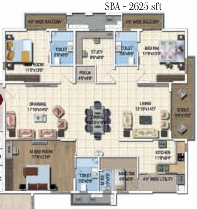 Floor Plan sattva magnus Floor Plan Floor Plan