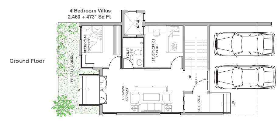  stanburry Floor Plan Ground Floor Plan