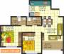 Kumar Pebble Park (2BHK+2T (715 sq ft) 715 sq ft)