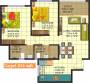 Kumar Pebble Park (2BHK+2T (855 sq ft) 855 sq ft)