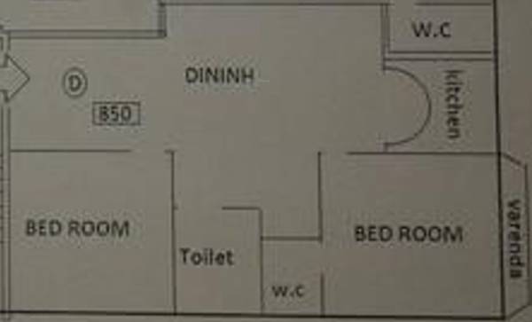 Mohanta Baba Lokenath Apartment (2BHK+2T (850 sq ft) 850 sq ft)
