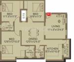 SRM Raam (3BHK+3T (1,292 sq ft) 1292 sq ft)