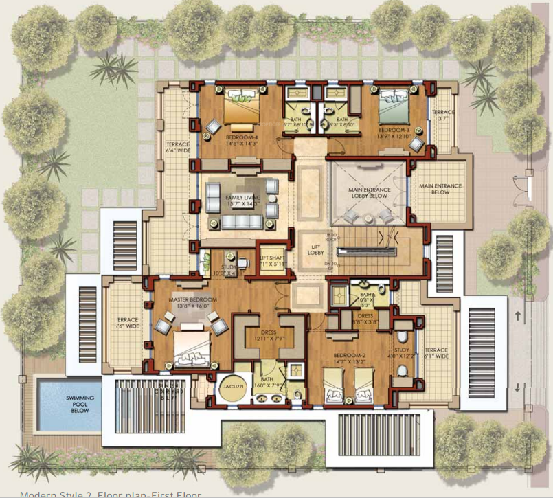the north park Floor Plan First Floor Plan