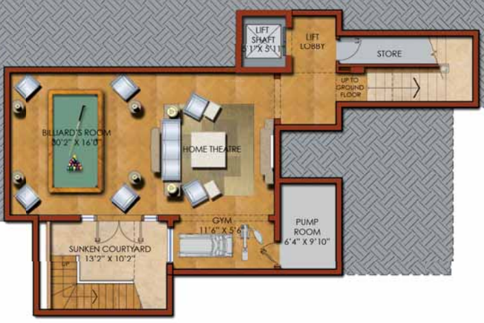 Terrace Floor Plan the north park Floor Plan Terrace Floor Plan