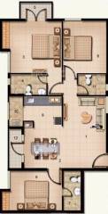 Jain Spring Meadows (3BHK+3T (1,092 sq ft) 1092 sq ft) Jain Spring Meadows (3BHK+3T (1,092 sq ft) 1092 sq ft)