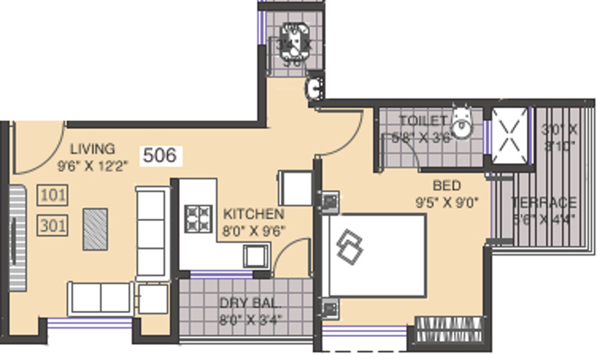 dummy Swaraa Hanging Garden