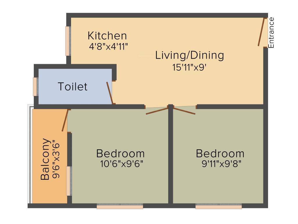 Ramawati Rameshwaram (2BHK+1T (650 sq ft) 650 sq ft)