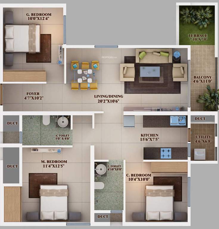 Mahendra Aarna Tower 1 to 4