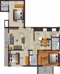 Paramount Bliss (3BHK+3T (1,469 sq ft) 1469 sq ft) Paramount Bliss (3BHK+3T (1,469 sq ft) 1469 sq ft)