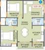 Saroj Enclave (2BHK+2T (1,225 sq ft) 1225 sq ft)