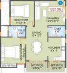 Saroj Enclave (2BHK+2T (1,225 sq ft) 1225 sq ft) Saroj Enclave (2BHK+2T (1,225 sq ft) 1225 sq ft)
