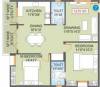 Saroj Enclave (2BHK+2T (1,275 sq ft) 1275 sq ft)