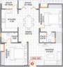 Saroj Cosmos (2BHK+2T (1,205 sq ft) 1205 sq ft)